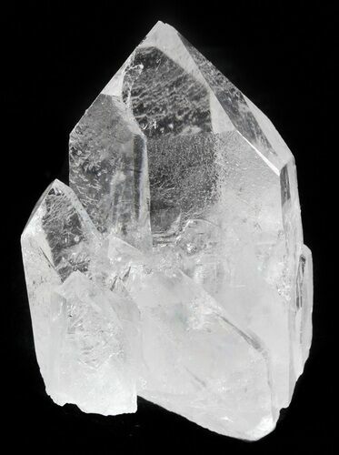 Clear Quartz Crystal Cluster - Brazil #48613